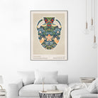 Wm Greek 06ratio 4x5 Print By Bohonewart by Emel Tunaboylu on GIANT ART - pattern flowers and plants pattern