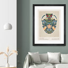 Wm Greek 06ratio 4x5 Print By Bohonewart by Emel Tunaboylu on GIANT ART - pattern flowers and plants pattern