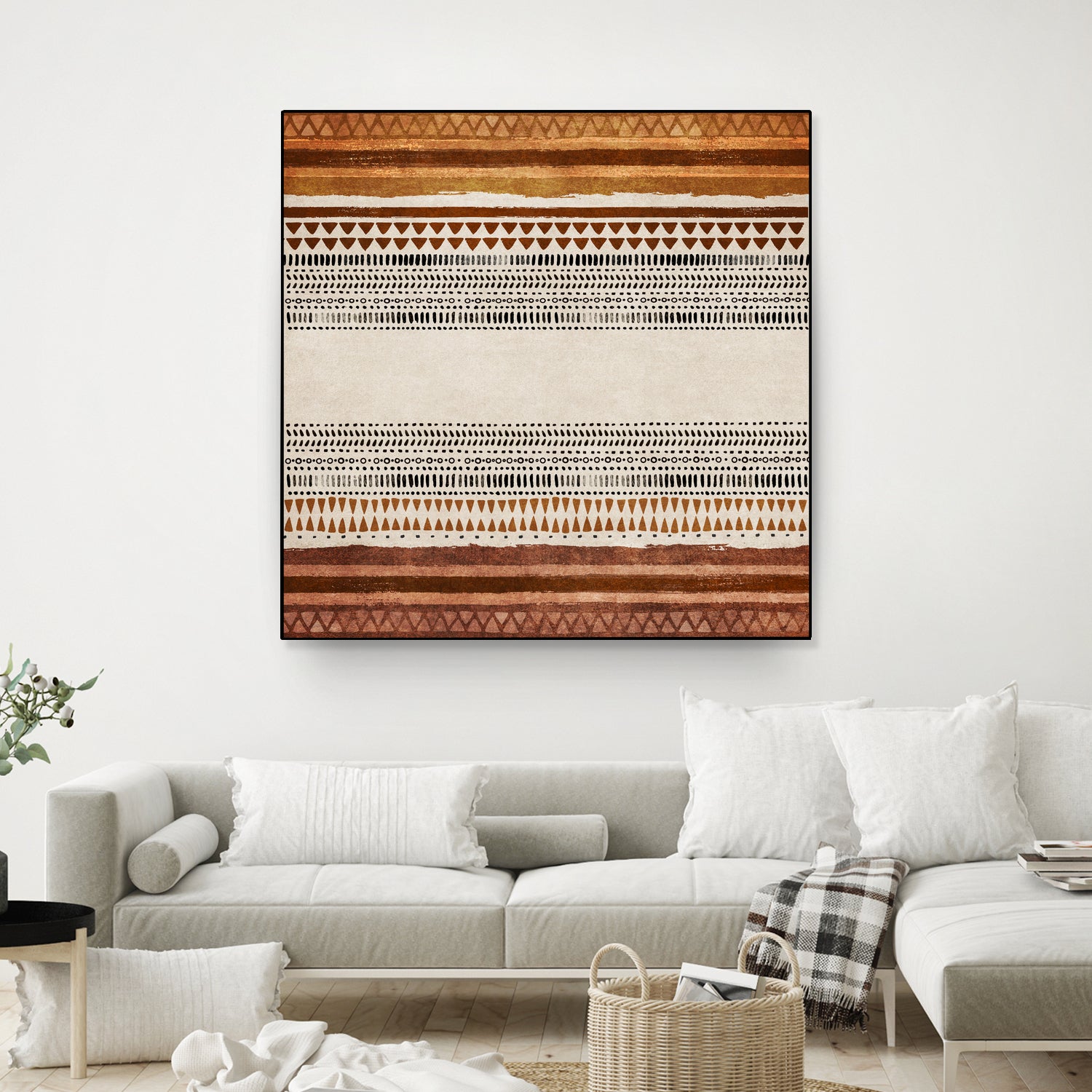 Tribal Rhythm by Emel Tunaboylu on GIANT ART - abstract tribal-wall-art