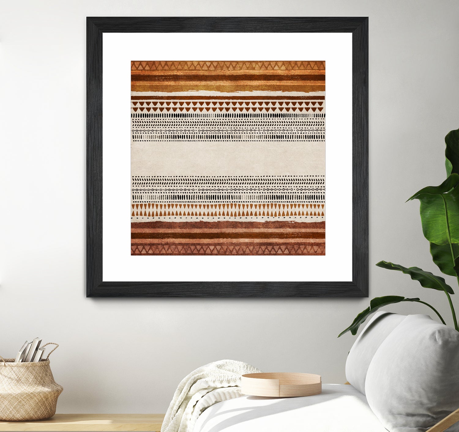 Tribal Rhythm by Emel Tunaboylu on GIANT ART - abstract tribal-wall-art