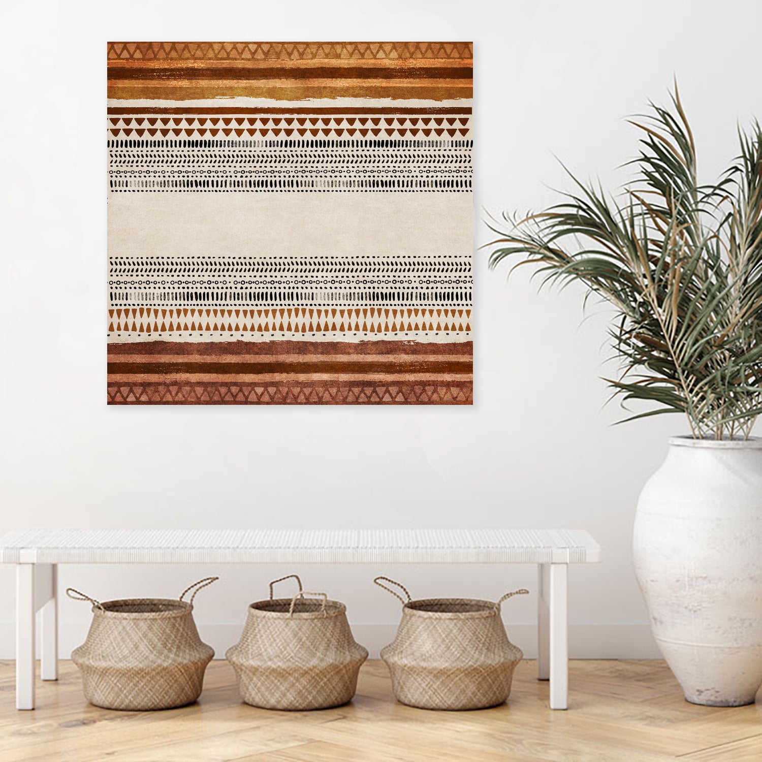 Tribal Rhythm by Emel Tunaboylu on GIANT ART - abstract tribal-wall-art