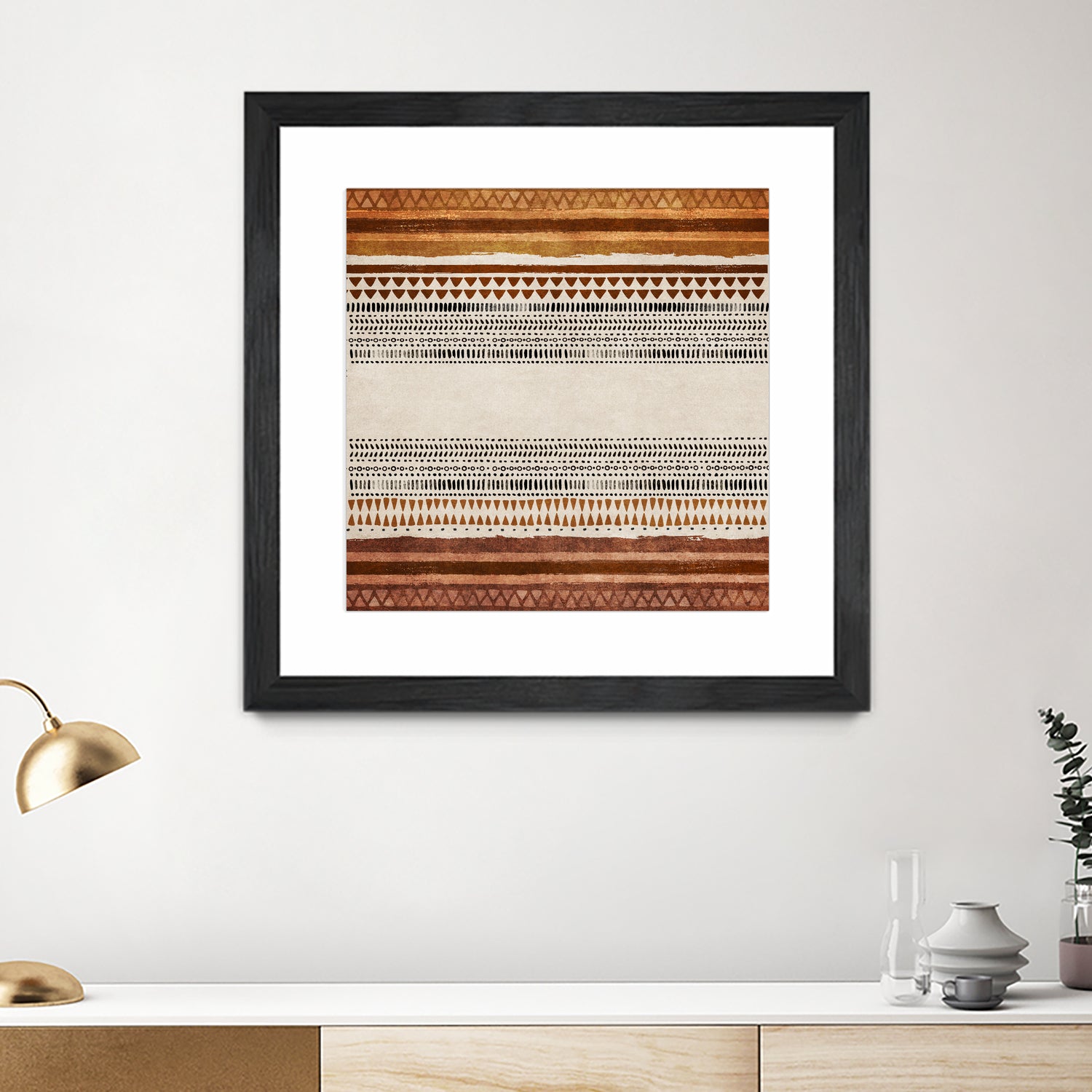 Tribal Rhythm by Emel Tunaboylu on GIANT ART - abstract tribal-wall-art