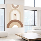 Beige Mid Century Poster by Elena Ristova on GIANT ART - abstract abstract