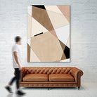 Geometric Beige art No.1 by Elena on GIANT ART - illustration beige