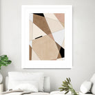 Geometric Beige art No.1 by Elena on GIANT ART - illustration beige