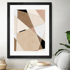 Geometric Beige art No.1 by Elena on GIANT ART - illustration beige