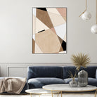 Geometric Beige art No.1 by Elena on GIANT ART - illustration beige