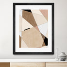 Geometric Beige art No.1 by Elena on GIANT ART - illustration beige
