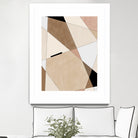 Geometric Beige art No.1 by Elena on GIANT ART - illustration beige
