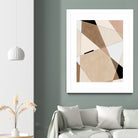 Geometric Beige art No.1 by Elena on GIANT ART - illustration beige