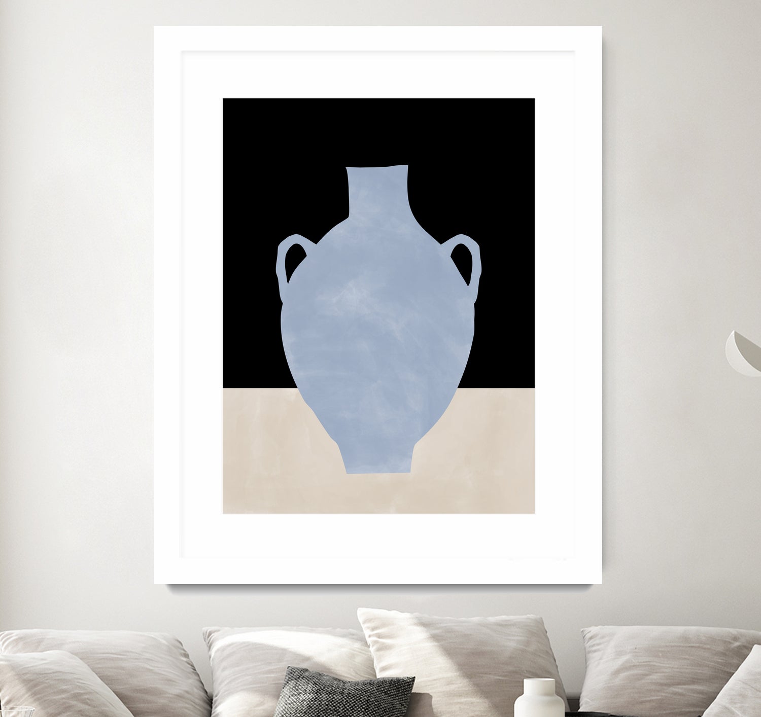 3x4 Aspectratio  Indigo34 by Elena on GIANT ART - illustration vase