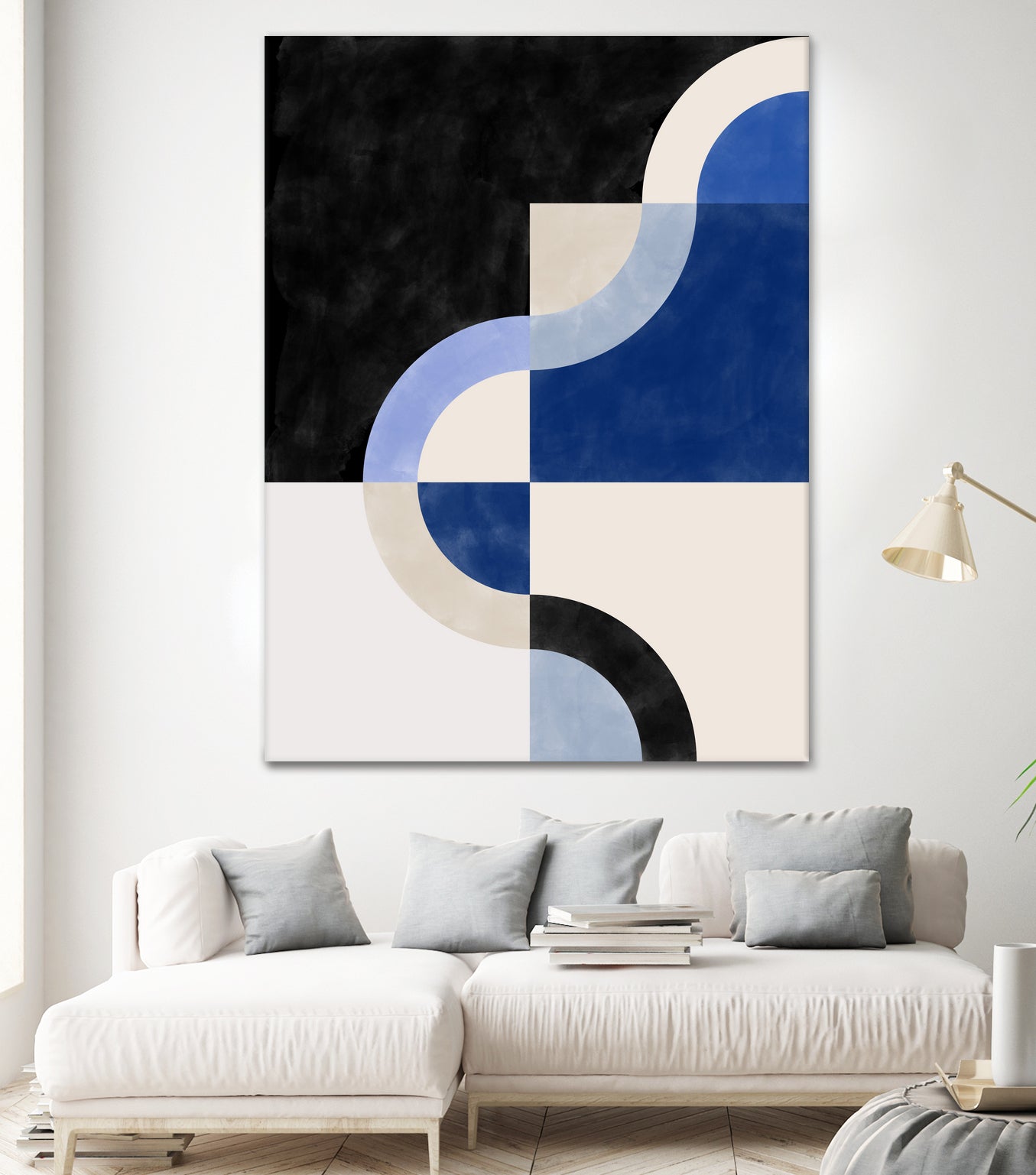 Curved Harmony by Elena Ristova on GIANT ART - abstract abstract
