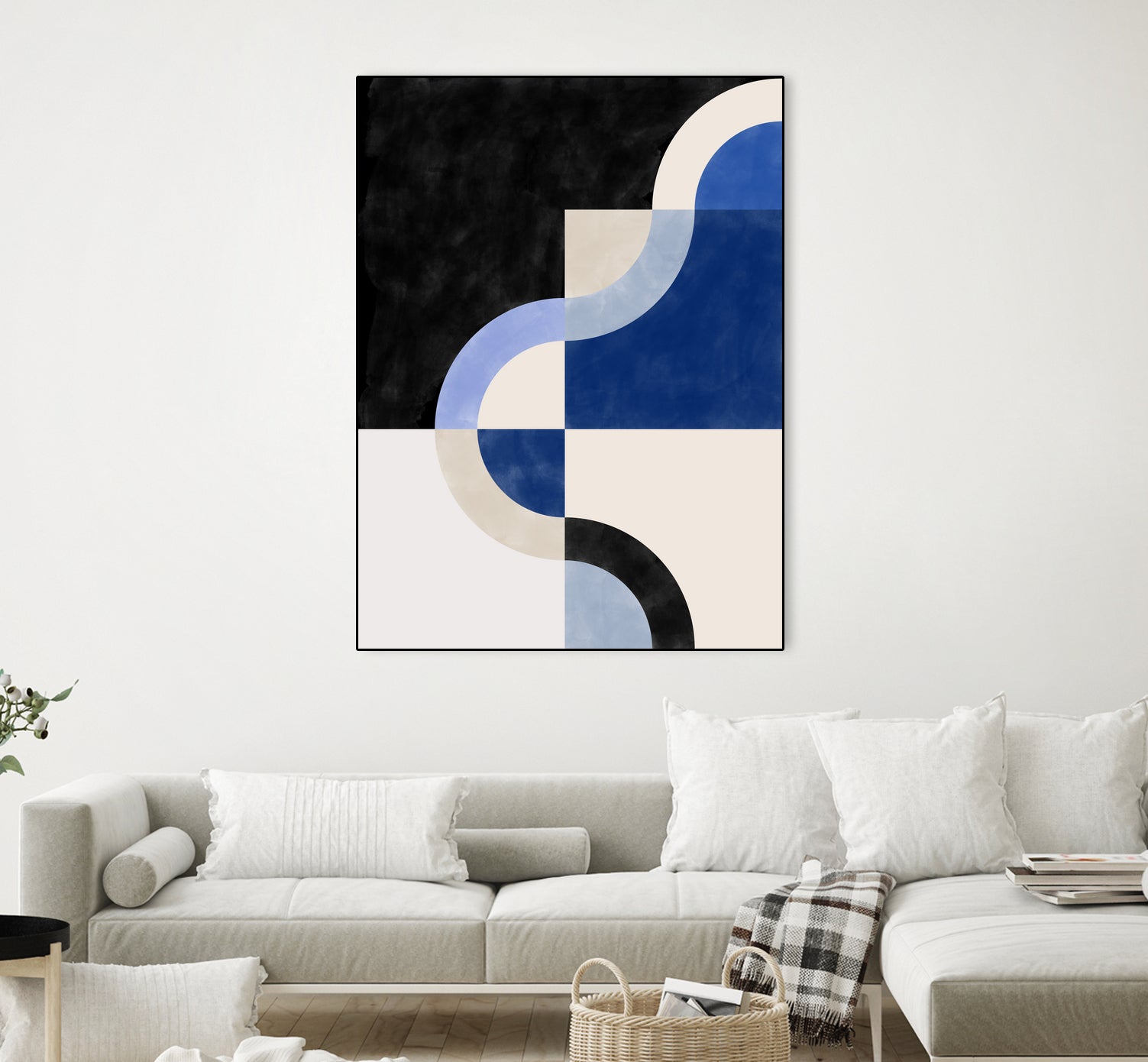 Curved Harmony by Elena Ristova on GIANT ART - abstract abstract