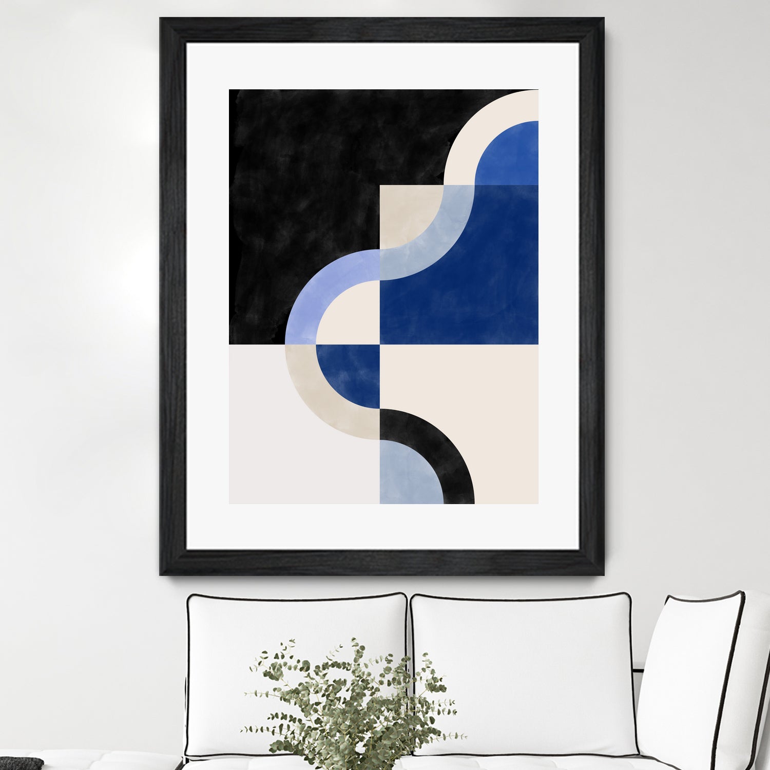 Curved Harmony by Elena Ristova on GIANT ART - abstract abstract