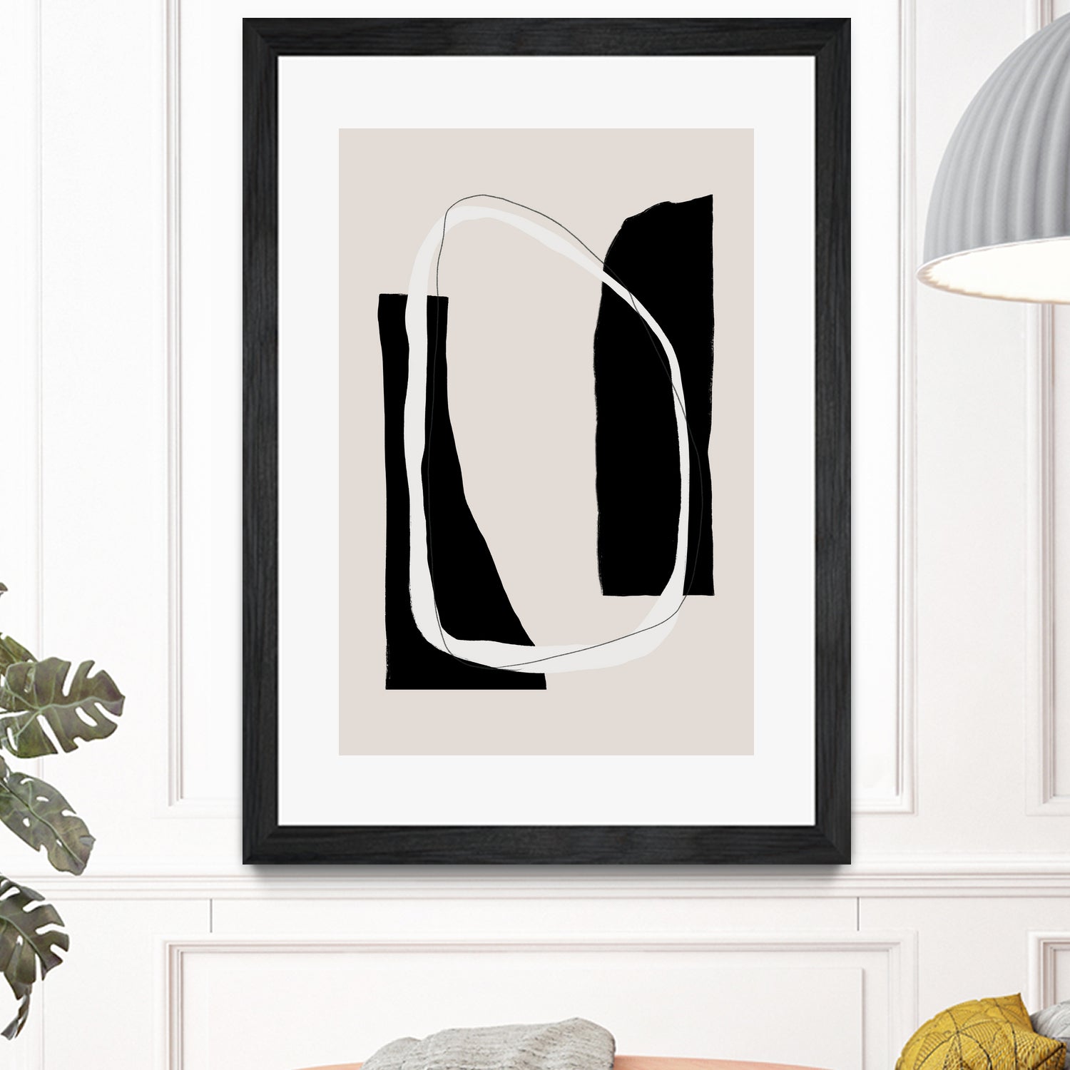 Monochrome Geometric Shapes by uplusmestudio on GIANT ART - minimalist art abstract minimalist art