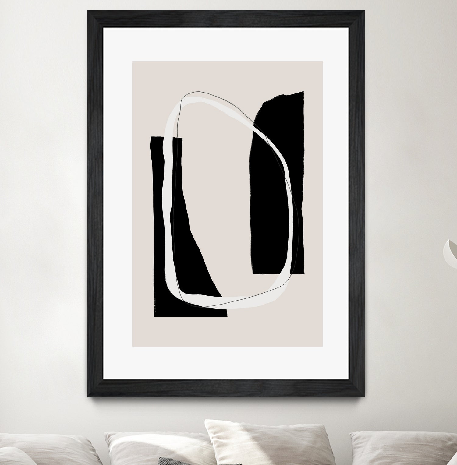Monochrome Geometric Shapes by uplusmestudio on GIANT ART - minimalist art abstract minimalist art