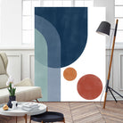 Overlapping Circles And Arches by Elena Ristova on GIANT ART - abstract abstract
