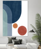 Overlapping Circles And Arches by Elena Ristova on GIANT ART - abstract abstract