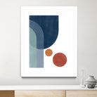 Overlapping Circles And Arches by Elena Ristova on GIANT ART - abstract abstract
