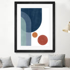 Overlapping Circles And Arches by Elena Ristova on GIANT ART - abstract abstract