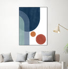 Overlapping Circles And Arches by Elena Ristova on GIANT ART - abstract abstract