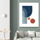 Overlapping Circles And Arches by Elena Ristova on GIANT ART - abstract abstract
