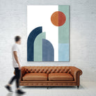 Geometric Shapes With A Minimalist Design by Elena Ristova on GIANT ART - abstract abstract