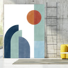 Geometric Shapes With A Minimalist Design by Elena Ristova on GIANT ART - abstract abstract