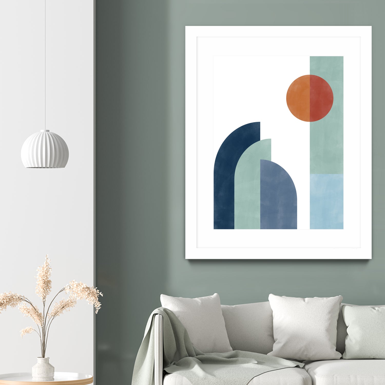 Geometric Shapes With A Minimalist Design by Elena Ristova on GIANT ART - abstract abstract