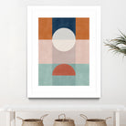 Abstract Geometric Artwork With Earthy Tones by Elena Ristova on GIANT ART - abstract abstract