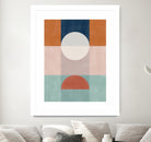 Abstract Geometric Artwork With Earthy Tones by Elena Ristova on GIANT ART - abstract abstract