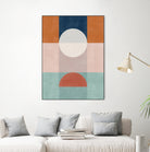 Abstract Geometric Artwork With Earthy Tones by Elena Ristova on GIANT ART - abstract abstract