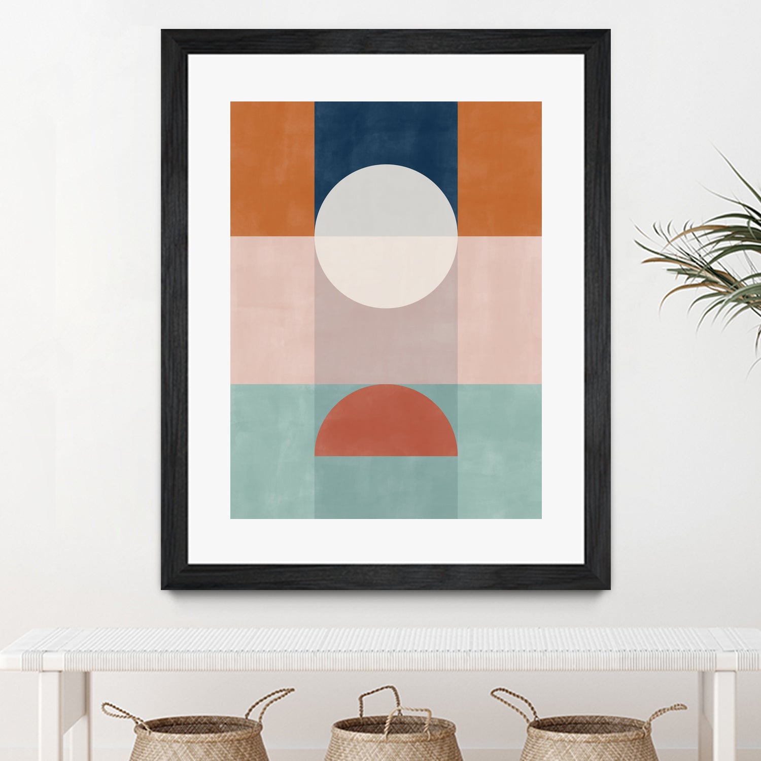 Abstract Geometric Artwork With Earthy Tones by Elena Ristova on GIANT ART - abstract abstract