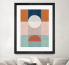 Abstract Geometric Artwork With Earthy Tones by Elena Ristova on GIANT ART - abstract abstract