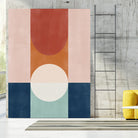 Abstract Design With Geometric Shapes by Elena Ristova on GIANT ART - abstract abstract
