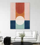 Abstract Design With Geometric Shapes by Elena Ristova on GIANT ART - abstract abstract