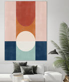 Abstract Design With Geometric Shapes by Elena Ristova on GIANT ART - abstract abstract