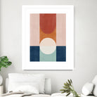 Abstract Design With Geometric Shapes by Elena Ristova on GIANT ART - abstract abstract