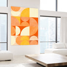 Spring Mid Rhapsody Orange 3 by Ana Rut Bre on GIANT ART - abstract abstract