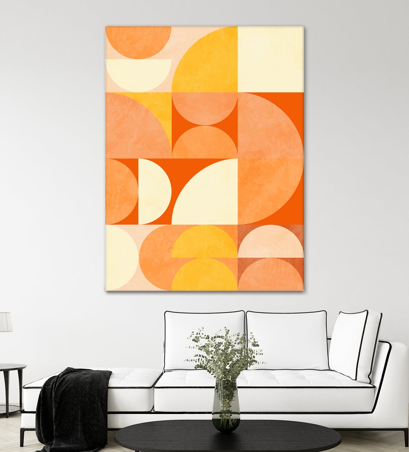 Spring Mid Rhapsody Orange 3 by Ana Rut Bre on GIANT ART - abstract abstract