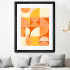 Spring Mid Rhapsody Orange 3 by Ana Rut Bre on GIANT ART - abstract abstract
