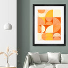 Spring Mid Rhapsody Orange 3 by Ana Rut Bre on GIANT ART - abstract abstract