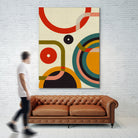 Mid Century Cirque by Ana Rut Bre on GIANT ART - abstract abstract