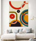Mid Century Cirque by Ana Rut Bre on GIANT ART - abstract abstract