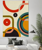 Mid Century Cirque by Ana Rut Bre on GIANT ART - abstract abstract