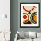 Mid Century Cirque by Ana Rut Bre on GIANT ART - abstract abstract