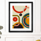 Mid Century Cirque by Ana Rut Bre on GIANT ART - abstract abstract