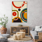 Mid Century Cirque by Ana Rut Bre on GIANT ART - abstract abstract