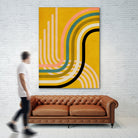 Rainbow Suns 9 Kopie by Ana Rut Bre on GIANT ART - abstract abstract