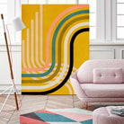 Rainbow Suns 9 Kopie by Ana Rut Bre on GIANT ART - abstract abstract